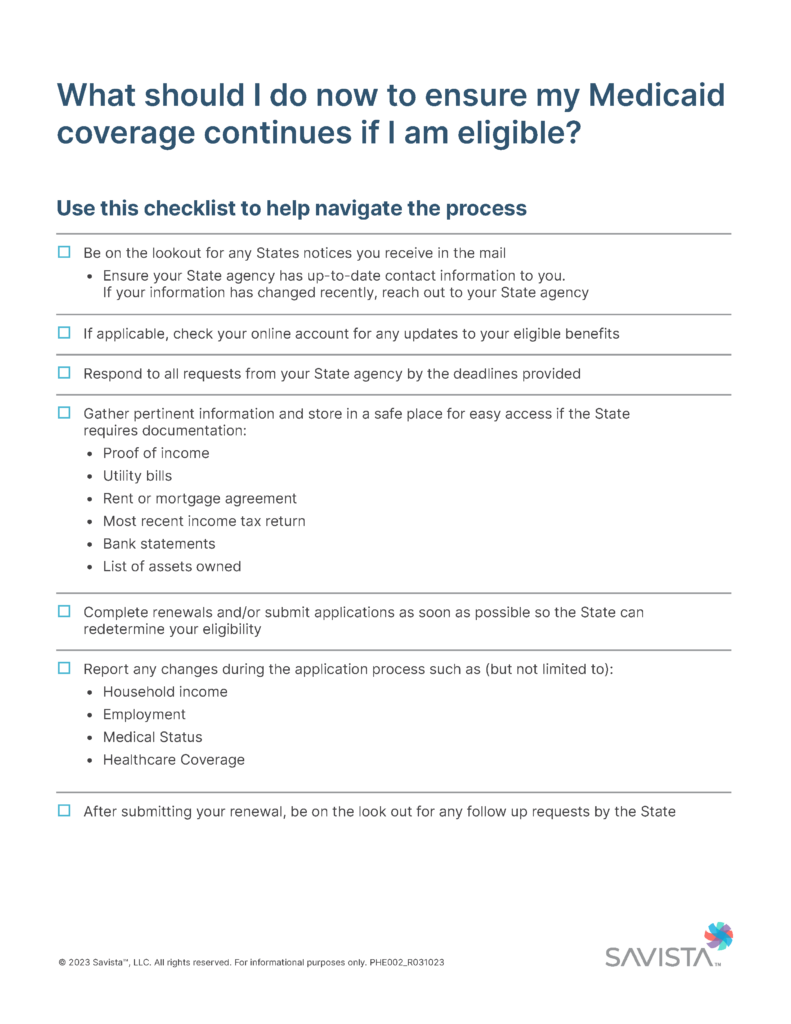 Eligibility & Enrollment - Savista